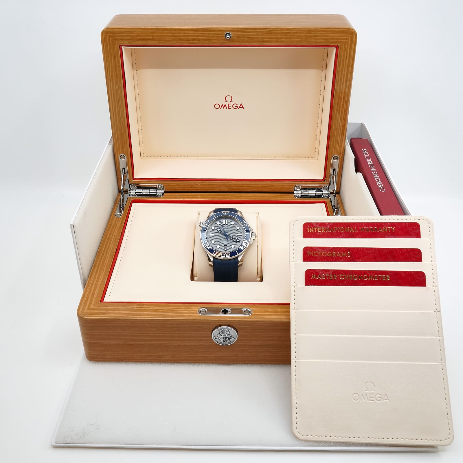 Armbandsur Omega Seamaster Diver 300m Stål Boett 42mm - Bild 5