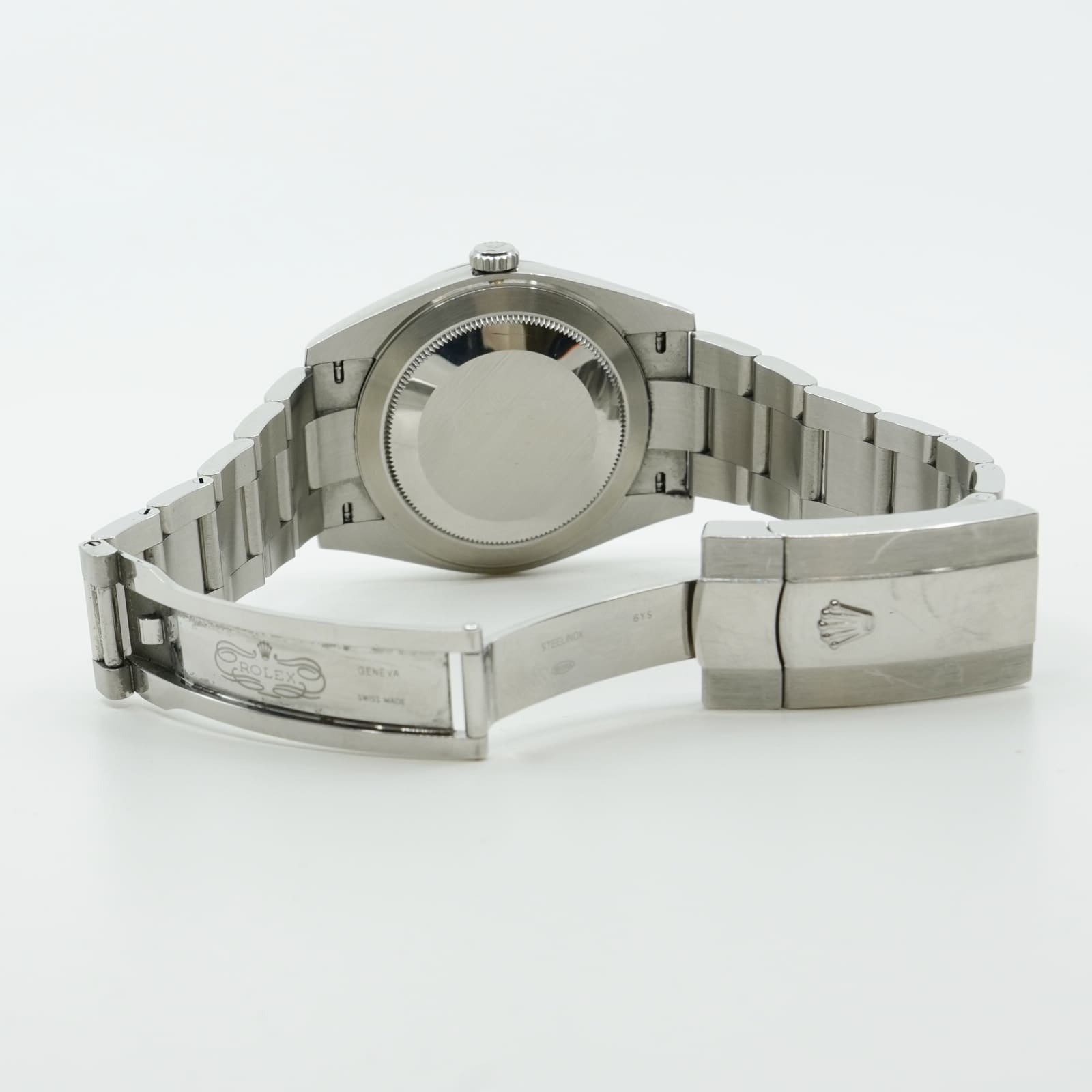 Armbandsur Rolex, Datejust, 41 mm, stål, vitguldsring, automat, datum, refnr. 126334, snr. 24J85883, - Bild 7