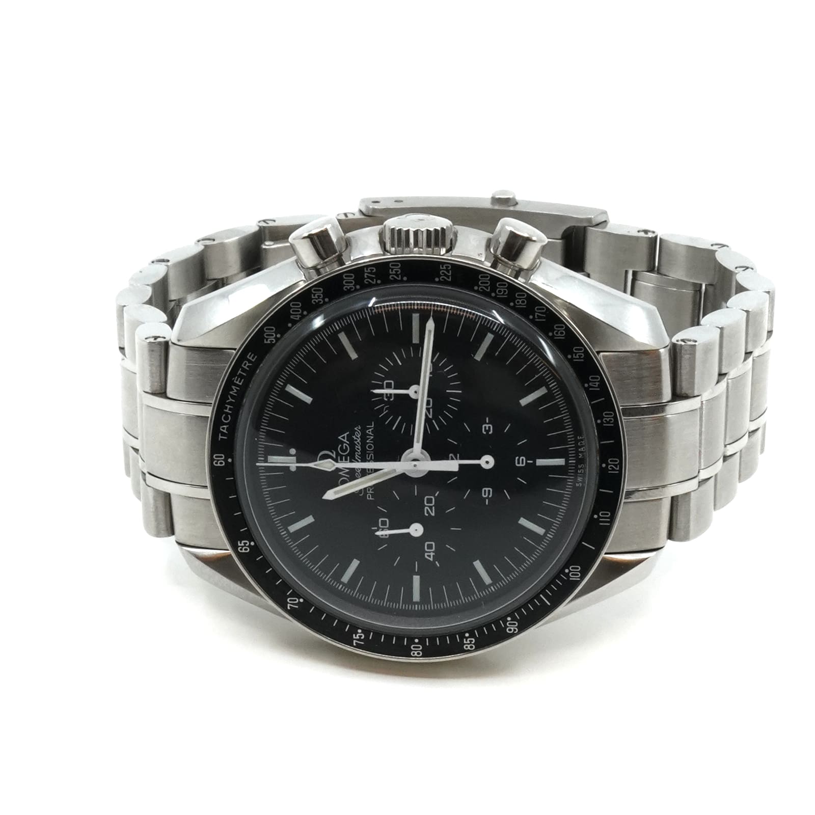 Armbandsur Omega Speedmaster Moonwatch Professional Stål manuell plexiglas certifikat 2019 Spanien