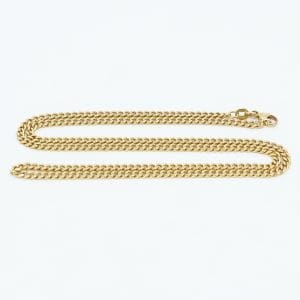 Halskedja Guld 18K 14,8g Längd 52cm Bredd 3mm