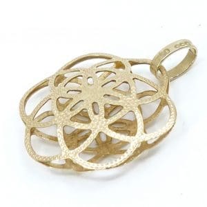 Hänge Guld 18K 1,2g Bredd 20mm Höjd 27mm