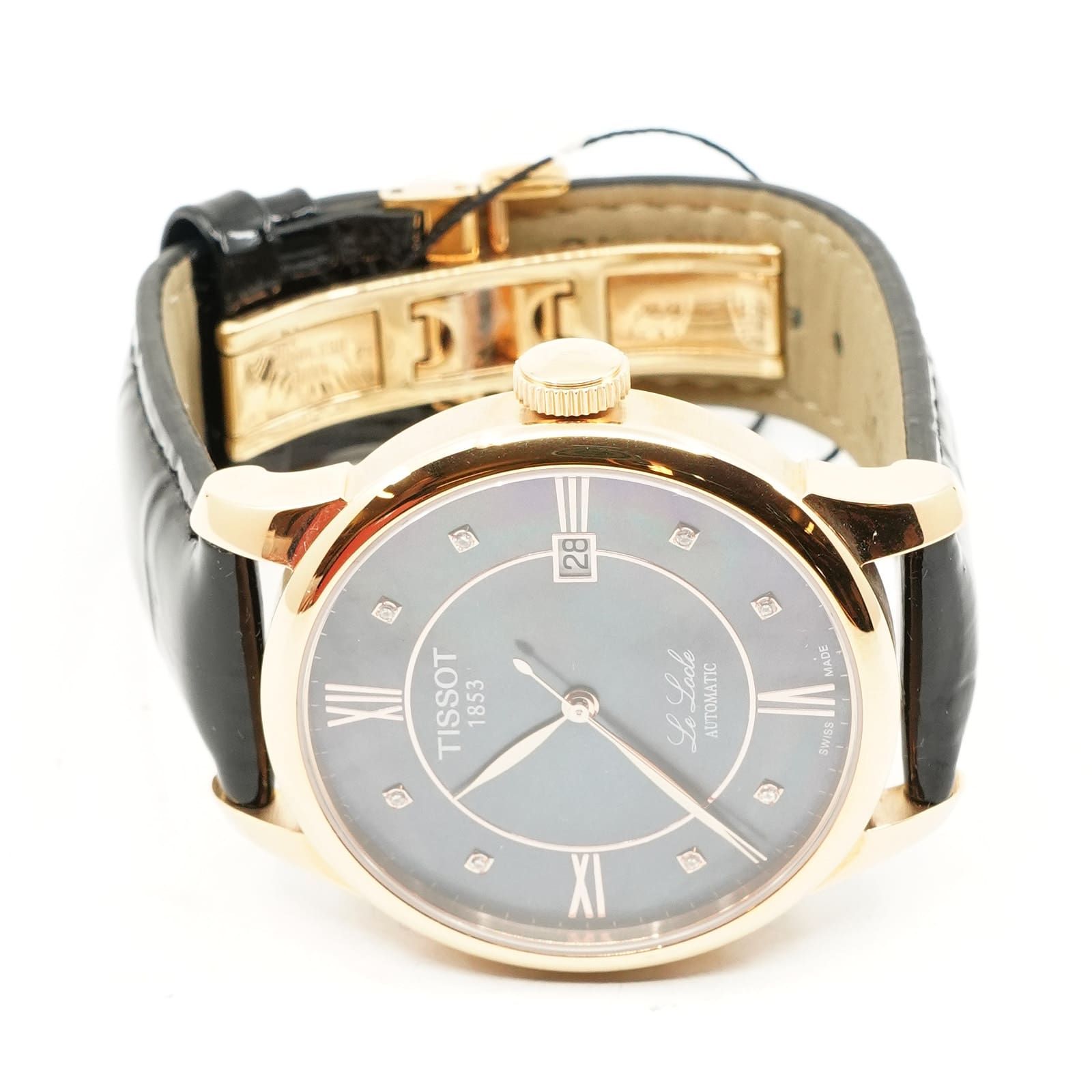 Armbandsur Tissot Le Locle Automatic Gent Stål Boett 39mm, automat, med tillbehör
