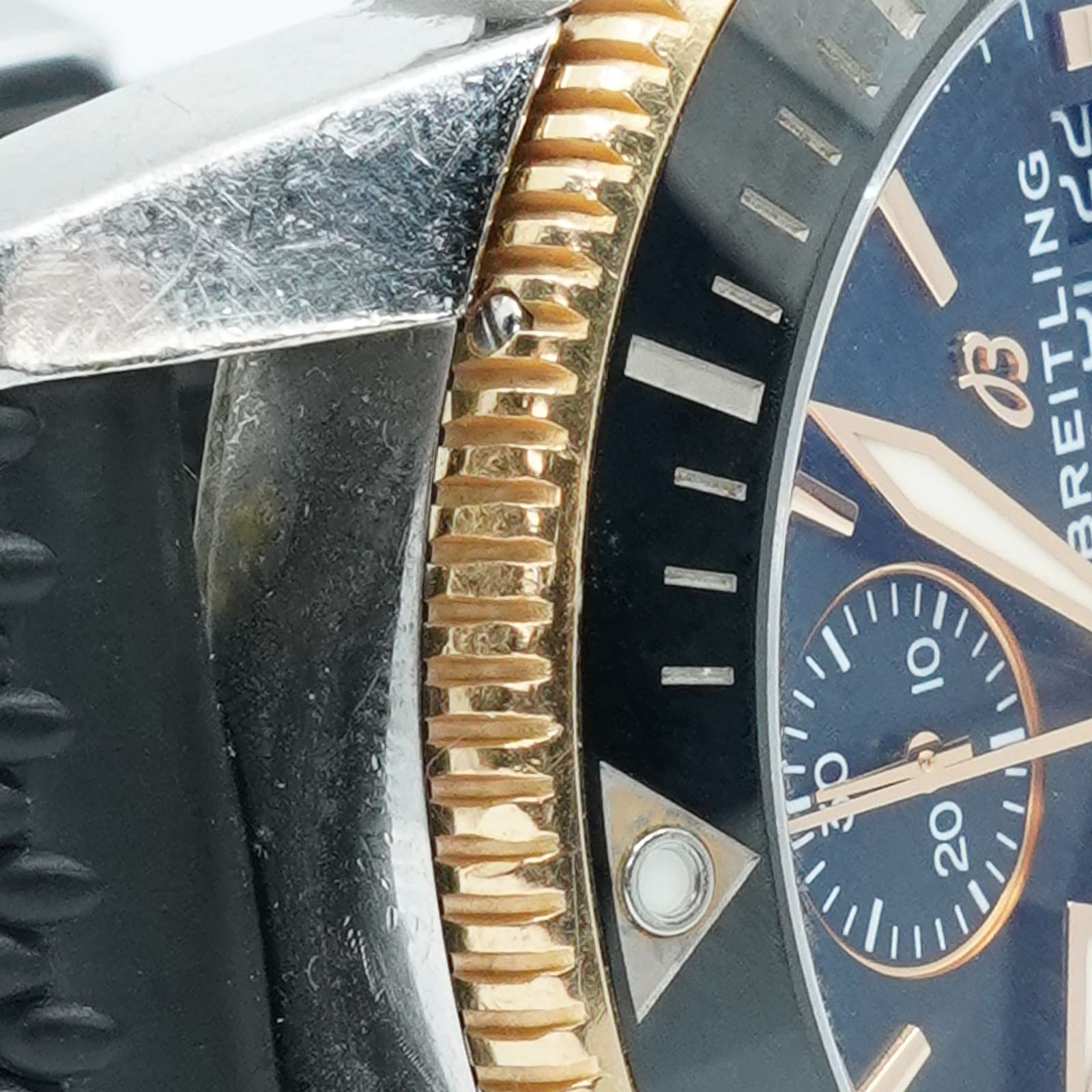 Armbandsur Breitling SuperOcean Heritage II Guld/Stål 44mm - Bild 3