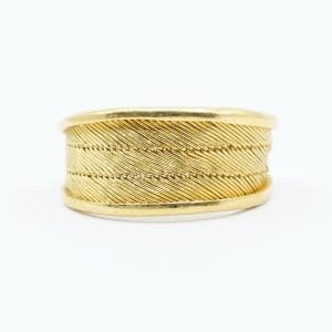 Ring Guld 22K 5,0g Ø17, skadad