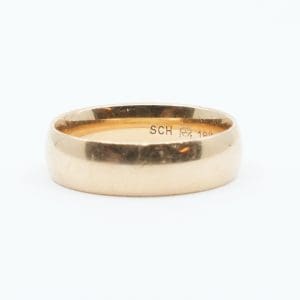 Ring Guld 18K 6,7g Ø19