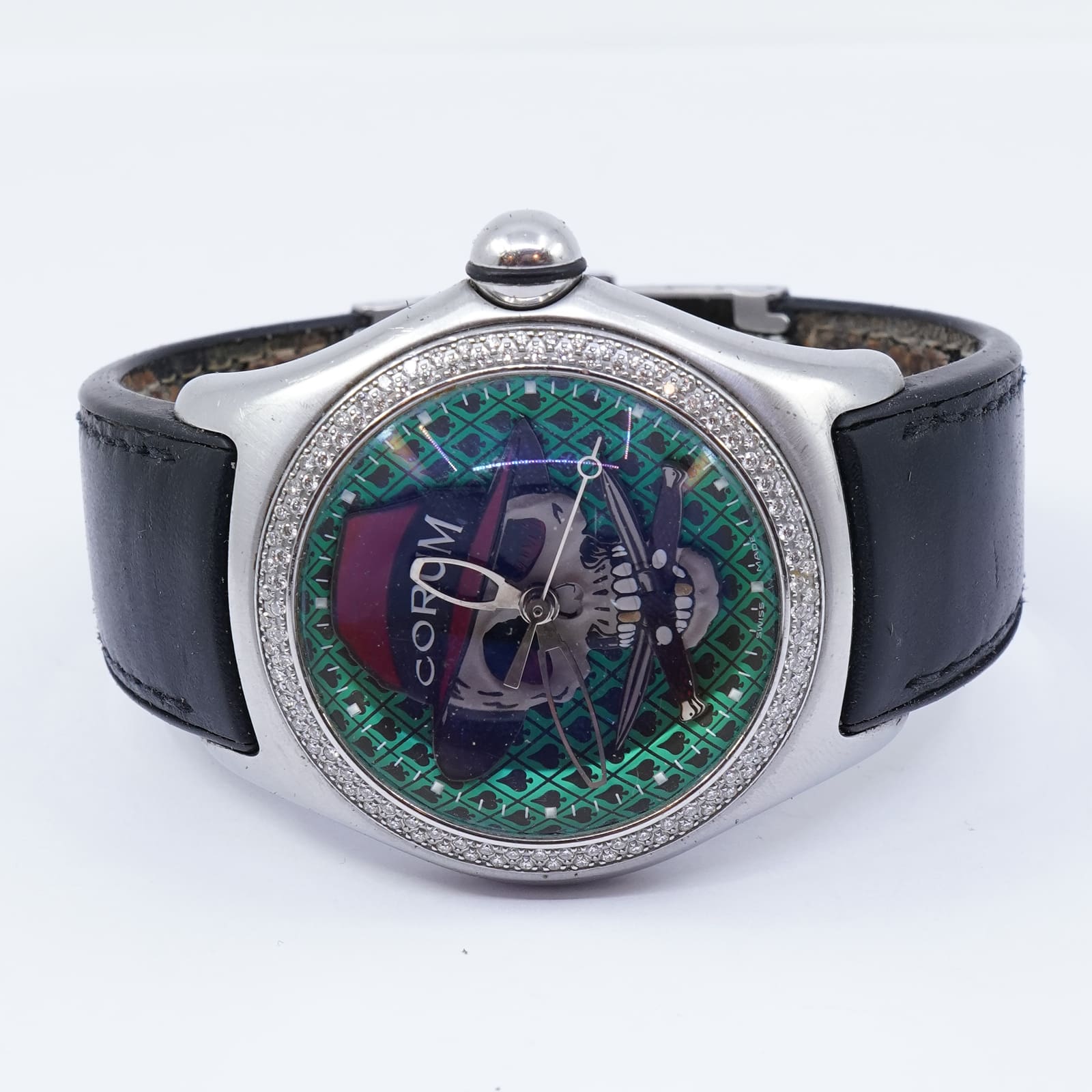 Armbandsur Corum Bubble Gangster Limited Edition Stål Boett 45mm
