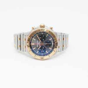 Armbandsur Breitling Chronomat B01-42 Guld/Stål Längd 17cm Boett 42mm