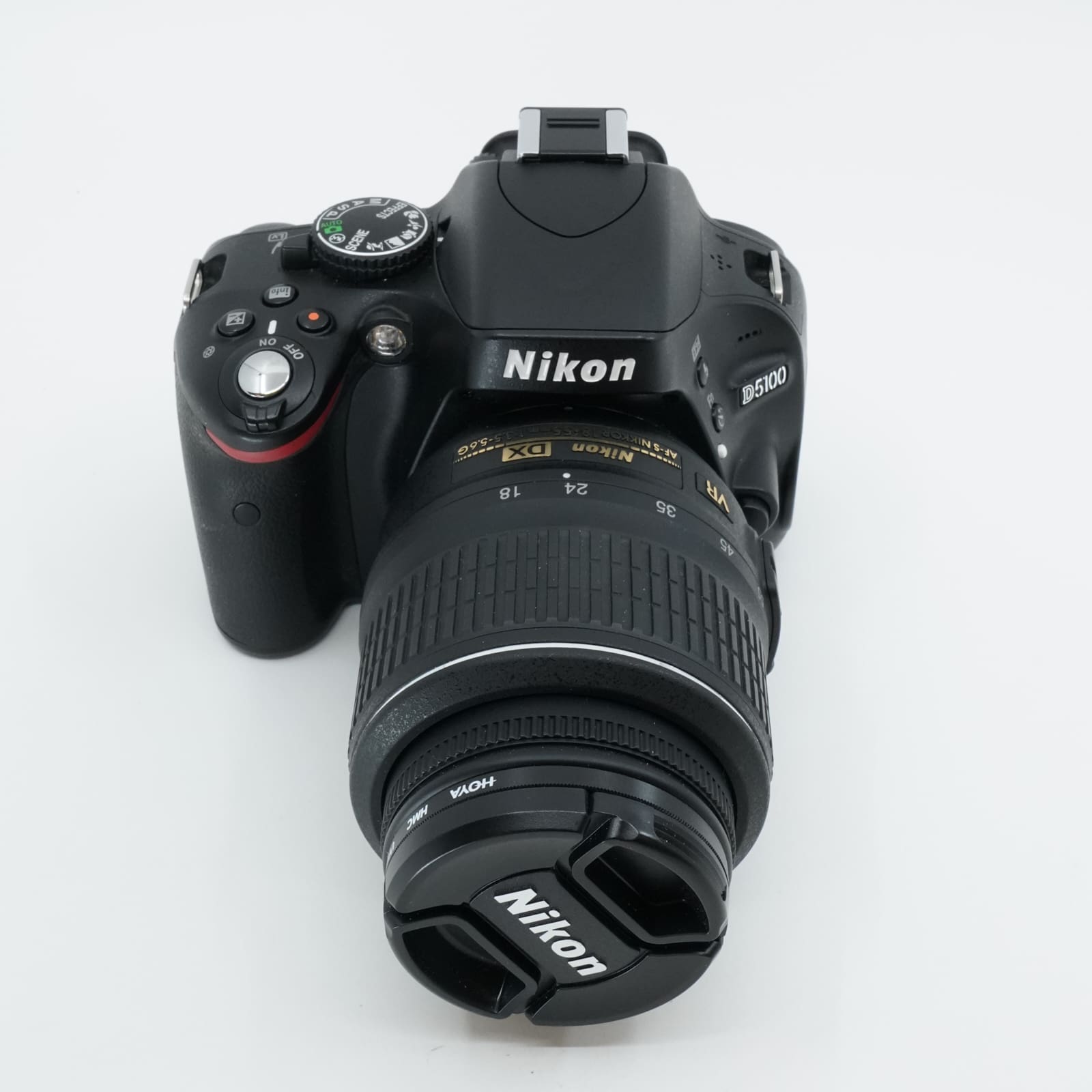 Kamera Nikon D5100 S/N: 6339358 2 Objektiv 18-50mm, 55-300mm och tillbehör - Bild 2