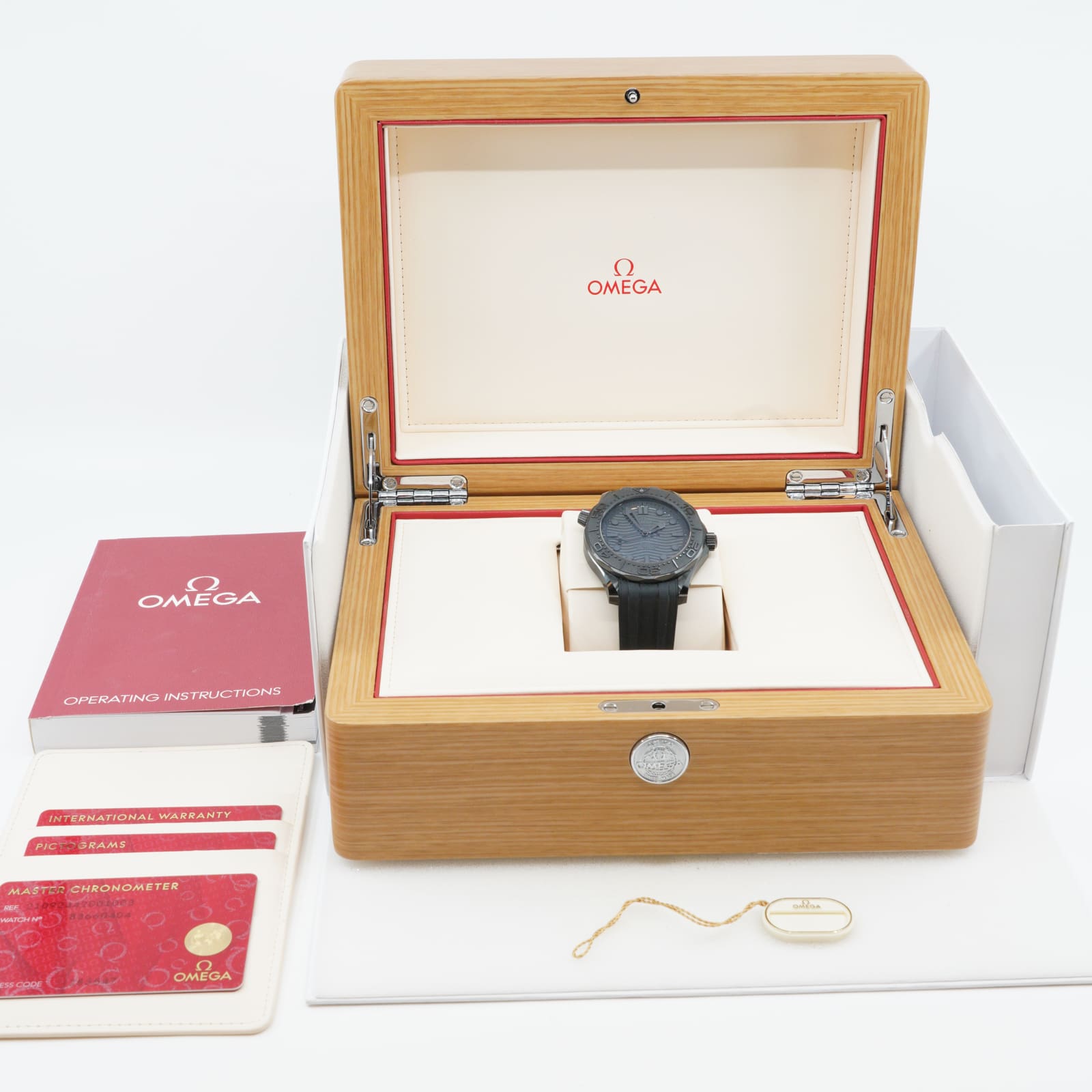 Armbandsur Omega Seamaster Co- Axial Master Chonometer Black, Snr:83660404 Ref:2109244201003 - Bild 4