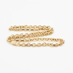 Halskedja Ankar Guld 18K 109,7g Längd 60,5cm Bredd 6mm