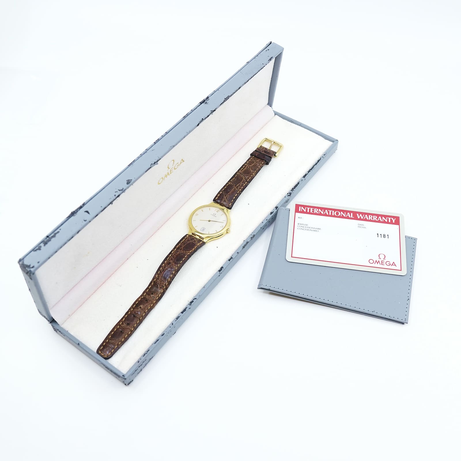 Armbandsur Omega Guld 18K Boett 32mm Längd 16,5-20cm - Bild 2