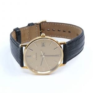 Armbandsur Eterna 18K, quartz-går ej, Boett 33mm, datum, originalarmband