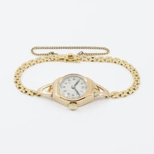 Armbandsur Guld/Stål Längd 12cm Boett 14K 12mm