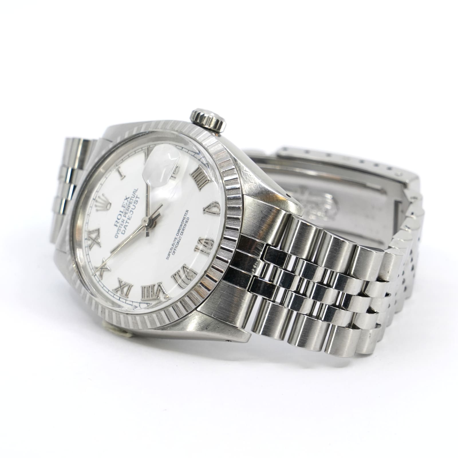 Rolex OP Datejust, 36 mm, 16000, stål, datum, plexi, Jubilélänk, cal 3035, bruksskick. - Bild 2