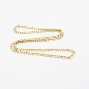 Halskedja Pansar Guld 14K 11,6g Längd 56,3cm Bredd 4,5mm