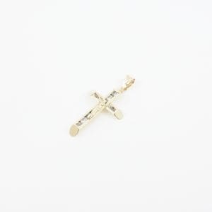 Hänge/berlock Guld 14K 2,6g Bredd 23mm Höjd 47mm med stenar