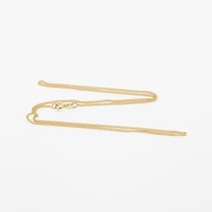 Halskedja Pansar Guld 18K 4,6g Längd 49,7cm Bredd 1,5mm