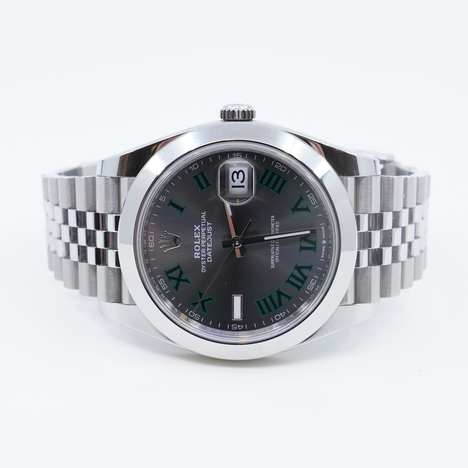 Armbandsur Rolex Oyster Perpetual Datejust 41 Stål ref: 126300-0014 från 2024 i box med kvitto - Bild 3
