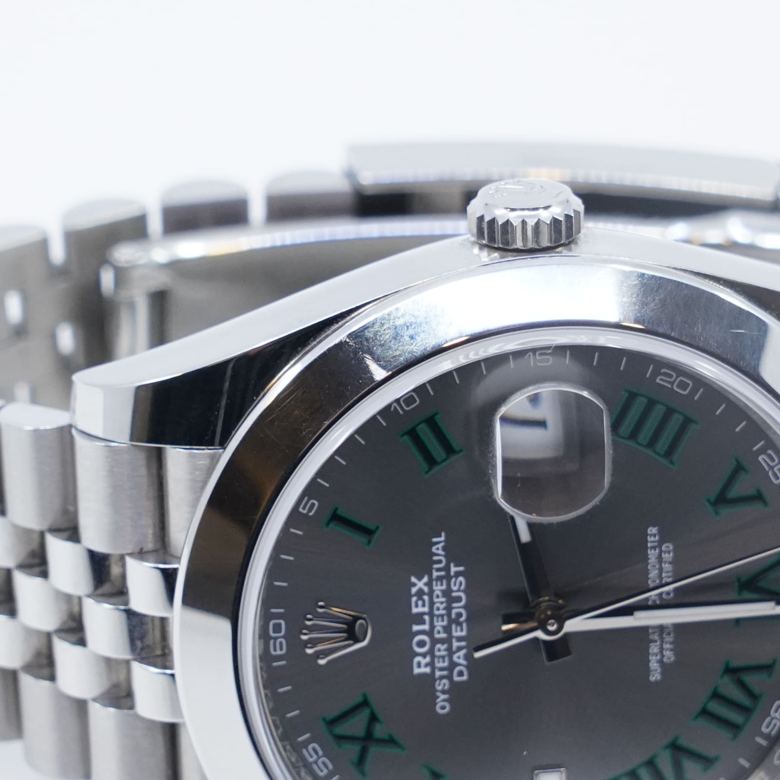 Armbandsur Rolex Oyster Perpetual Datejust 41 Stål ref: 126300-0014 från 2024 i box med kvitto - Bild 5