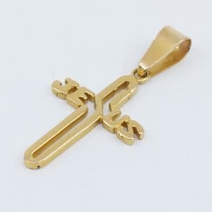 Hänge/berlock Guld 18K 3,1g Bredd 19mm Höjd 38mm