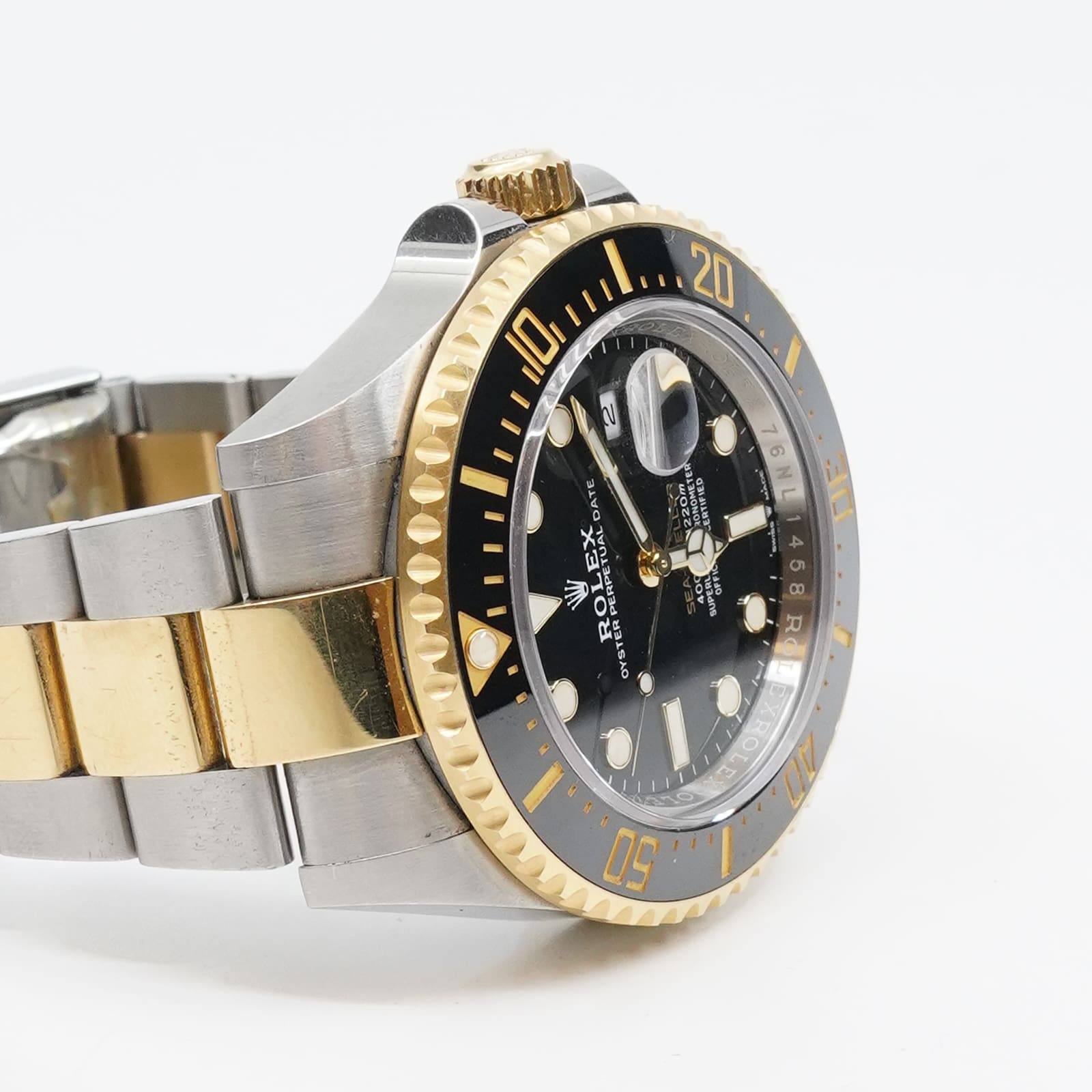 Armbandsur Rolex Sea-Dweller Guld/Stål Boett 43mm Automatisk - Bild 7