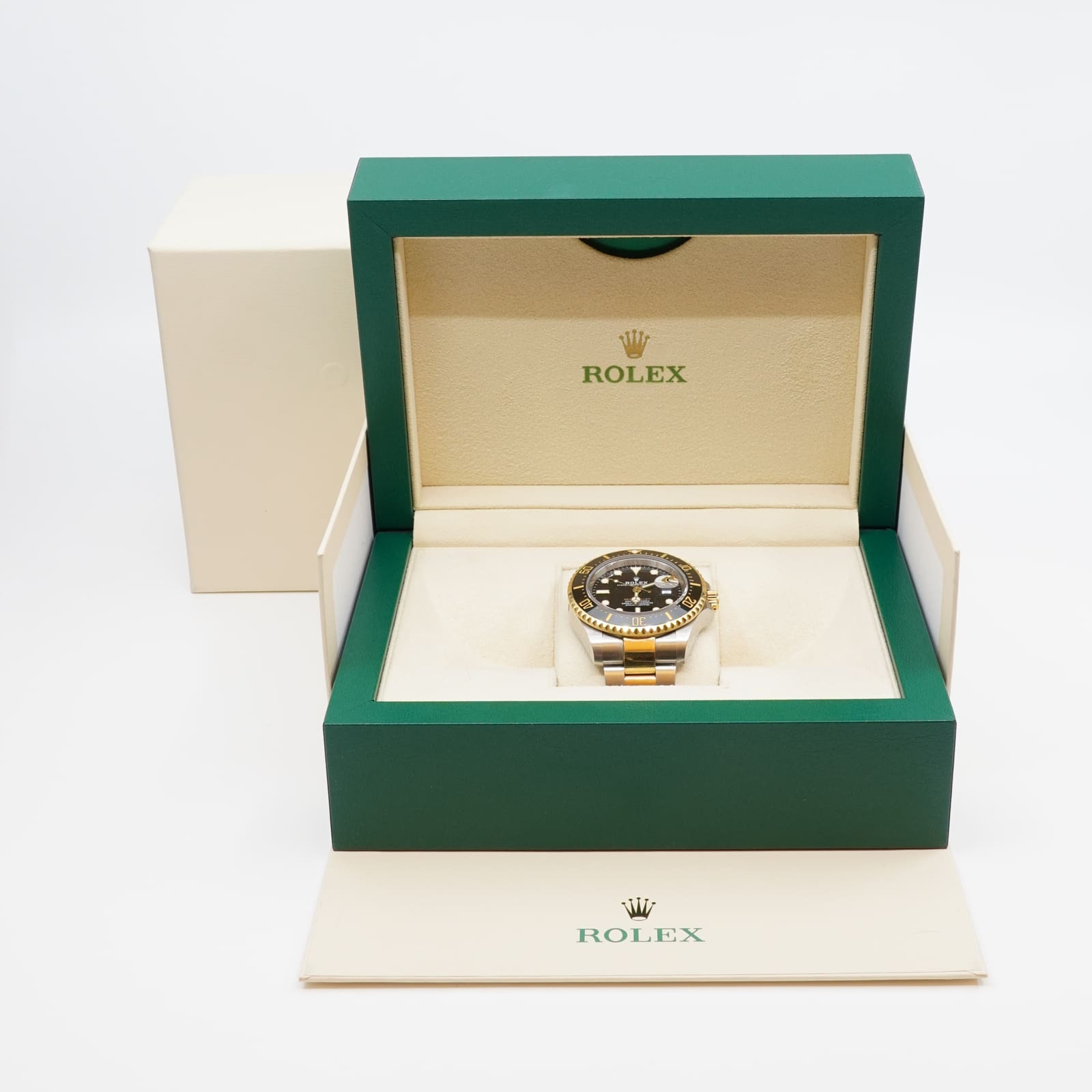 Armbandsur Rolex Sea-Dweller Guld/Stål Boett 43mm Automatisk - Bild 10