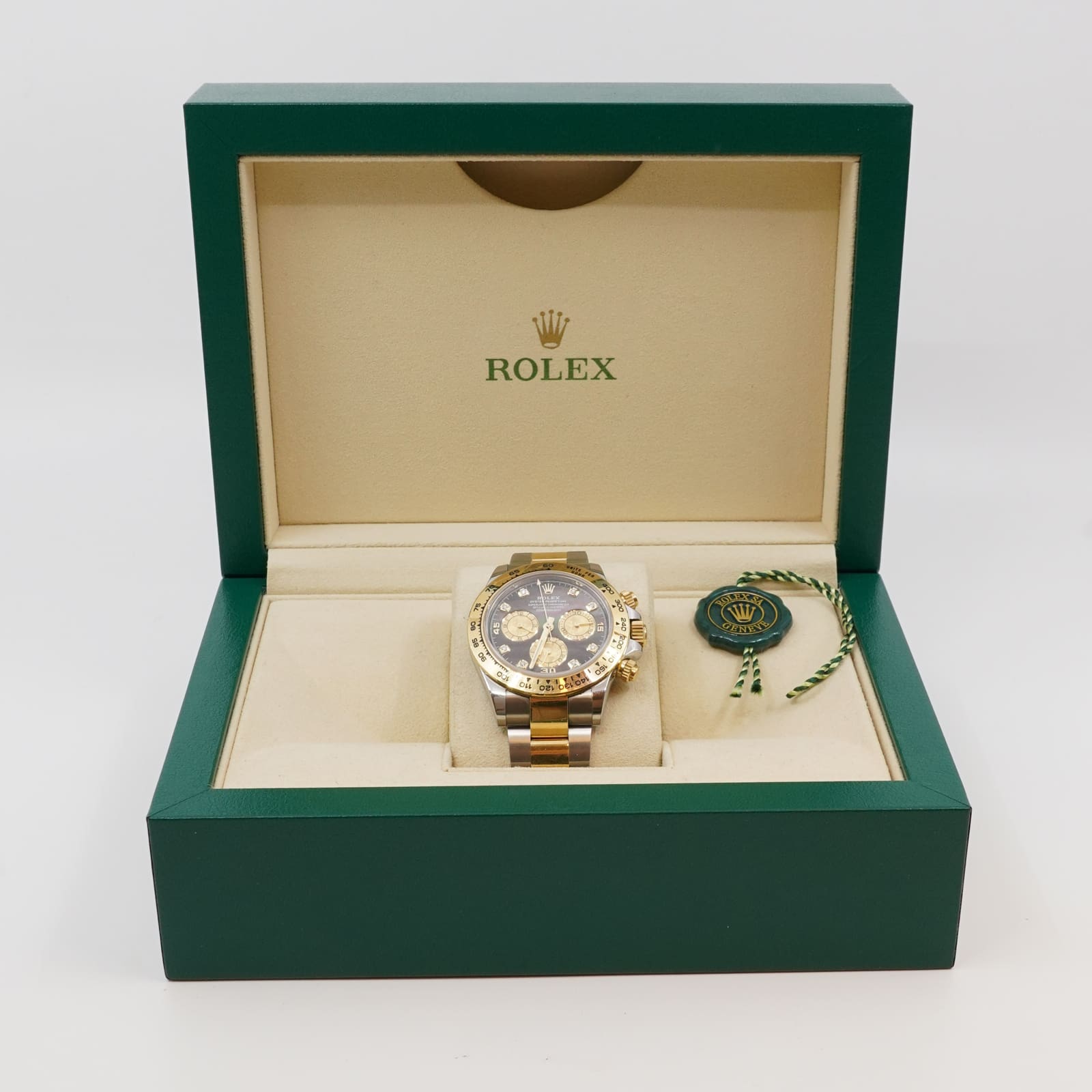 Armbandsur Rolex Oyster Perpetual Daytona Guld/Stål Boett 40mm - Bild 4