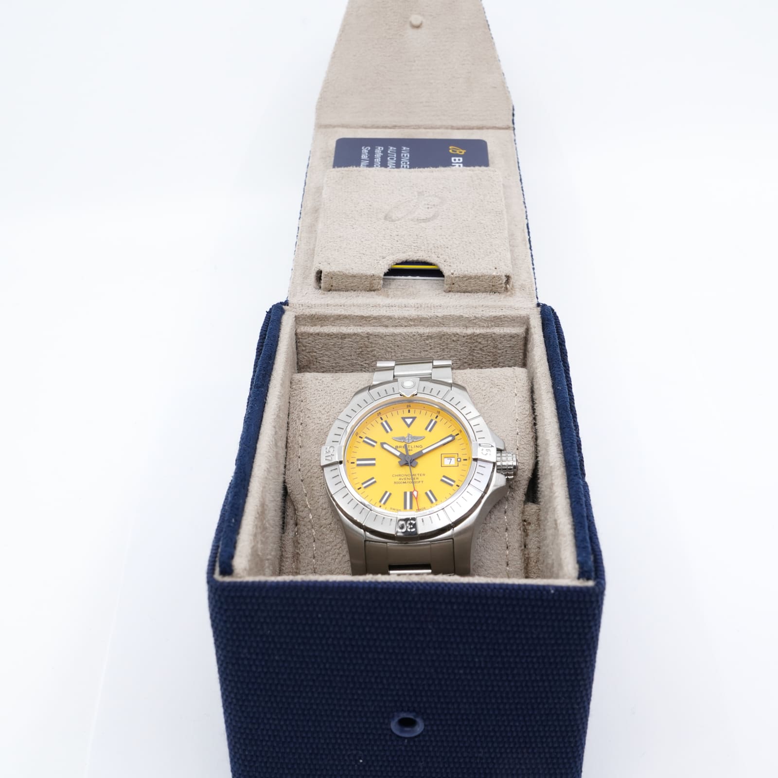 Breitling Avenger Seawolf stål 45mm 3000 m / 10 000 ft – A17319101I1A1 - Bild 4