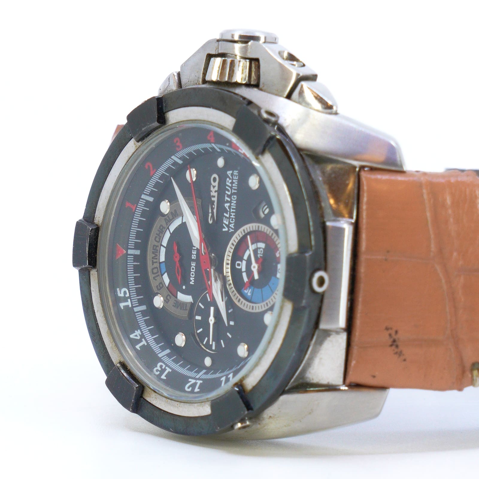 Armbandsur Seiko Velatura Yachting Timer Stål Boett 42mm - Bild 2