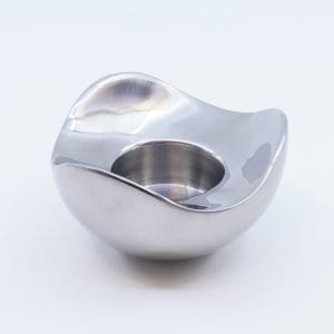 Ljusstake Stål Georg Jensen "In Bloom"