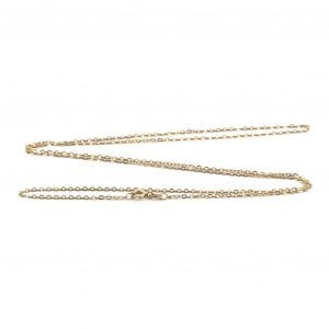 Halskedja Ankar Guld 18K 3,6g Längd 65cm Bredd 1mm
