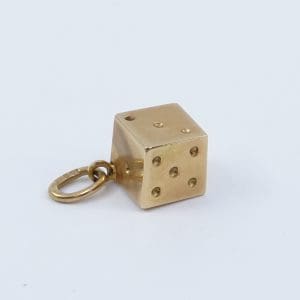 Hänge Guld 18K 2,4g Bredd 9mm Höjd 20mm