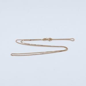 Halskedja Venezia Guld 18K 1,9g Längd 42cm Bredd 1mm