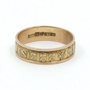 Ring Guld 18K 4,5g Ø19,25