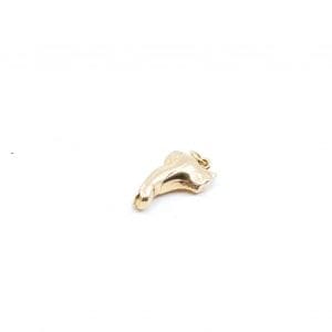 Hänge Guld 18K 0,8g Bredd 8mm Höjd 20mm, sko