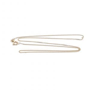Halskedja Pansar Guld 18K 1,9g Längd 42,5cm Bredd 1mm