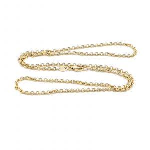 Halskedja Ankar Guld 18K 8,7g Längd 45cm Bredd 2mm