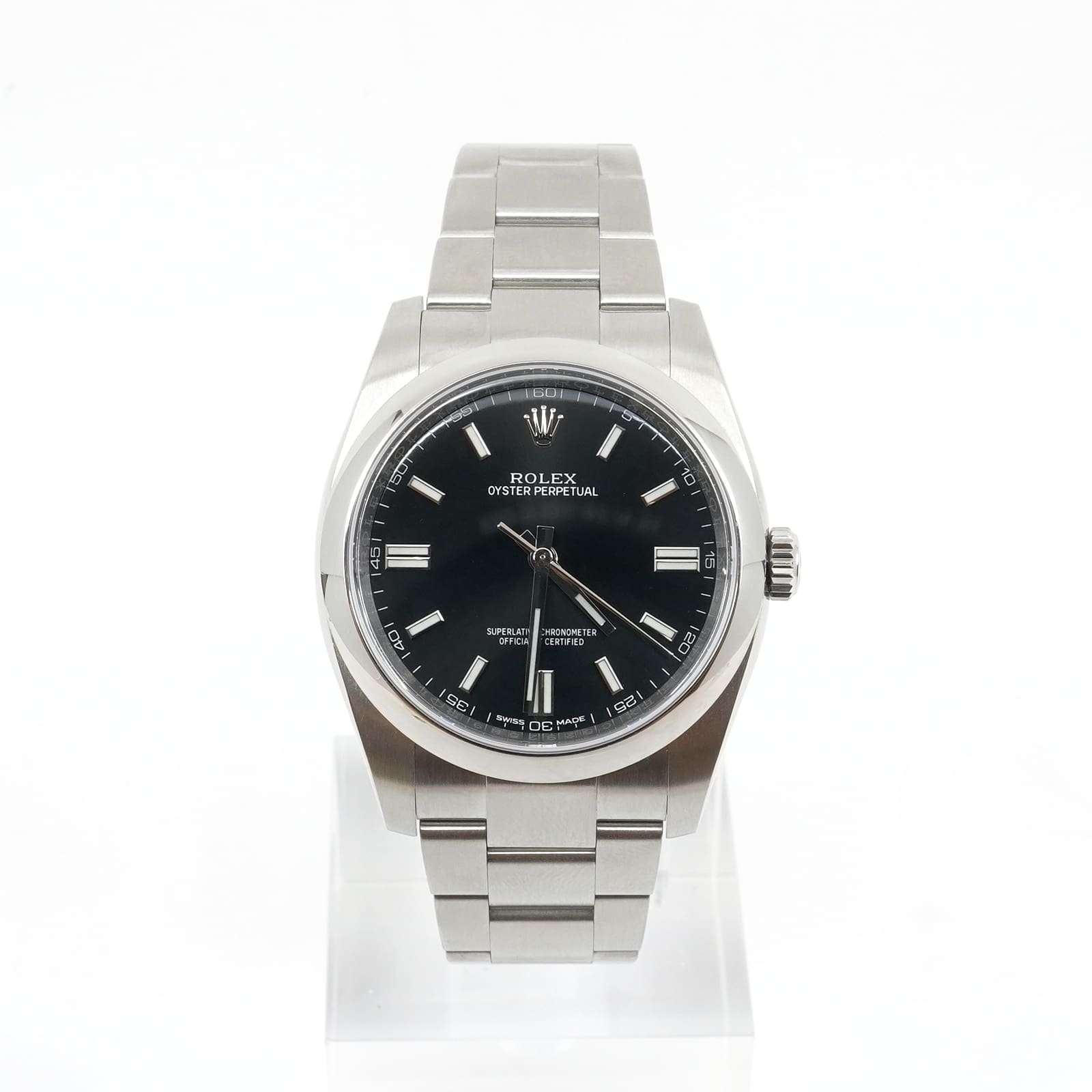 Armbandsur Rolex Oyster Prepetual Stål Boett 36mm