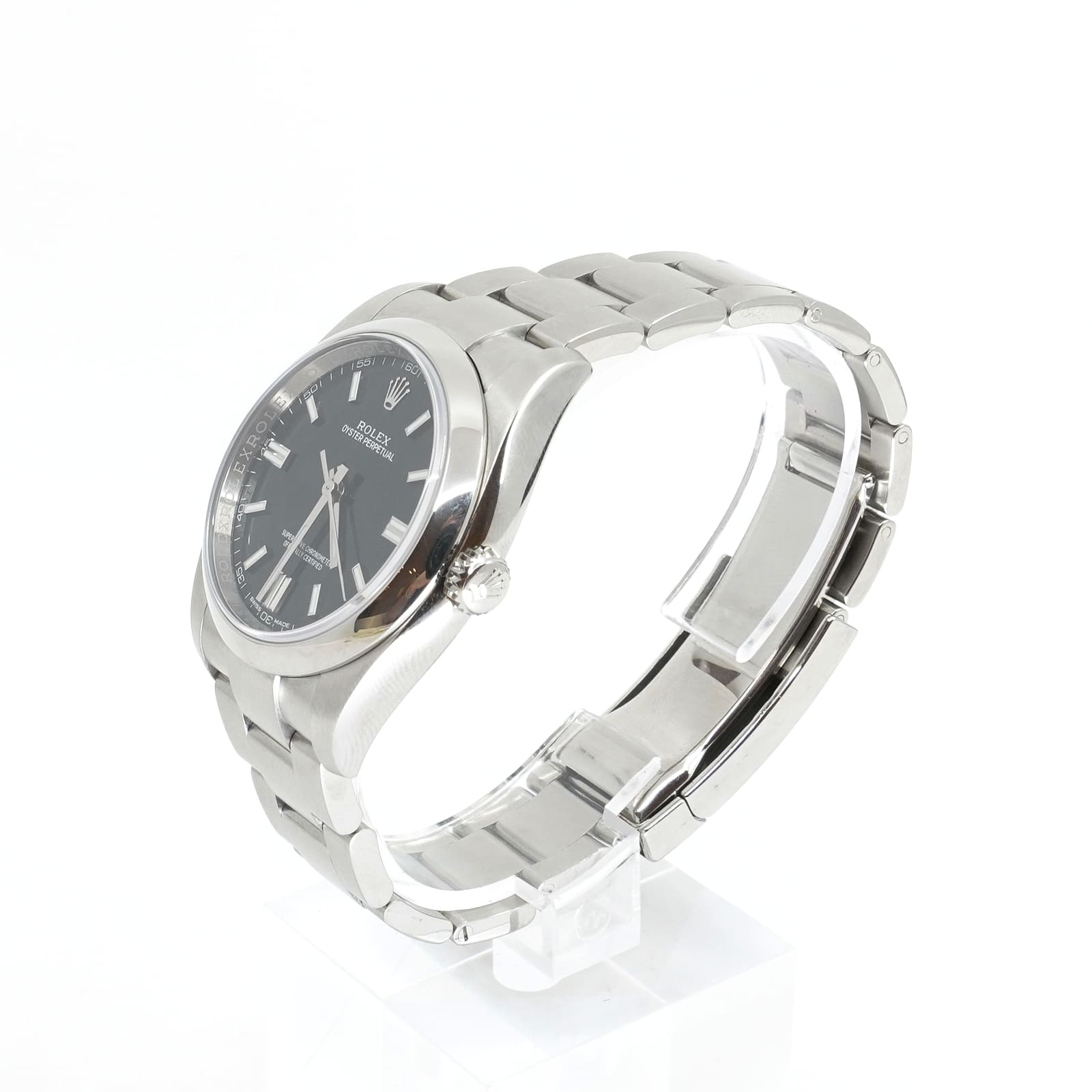 Armbandsur Rolex Oyster Prepetual Stål Boett 36mm - Bild 2