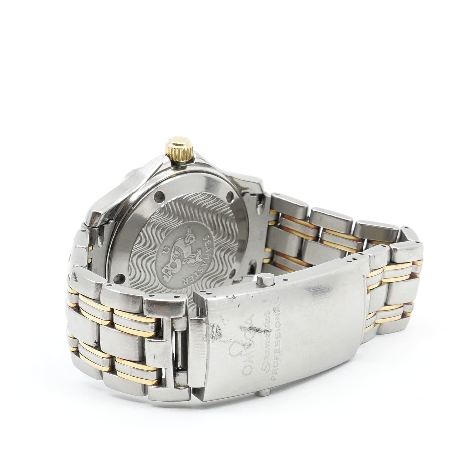 Armbandsur Omega Seamater Professional 300m Guld/Stål Boett 36mm - Bild 6