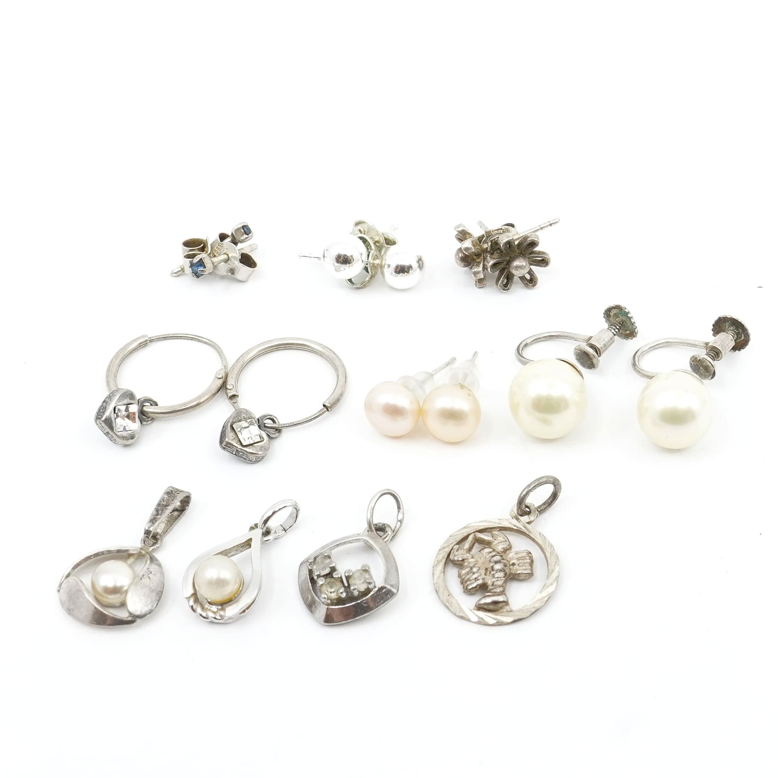 Smyckesparti 10st Silver S830 13,6g