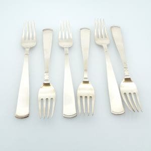 Bordsgafflar 6st Modell Rosenholm S830 224,7g Längd 179mm