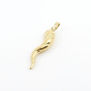Hänge Guld 18K 2,2g Bredd 8mm Höjd 40mm