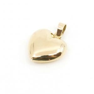 Hänge hjärta Guld 18K 1g Bredd 14mm Höjd 21mm
