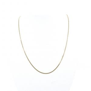 Halskedja Pansar Guld 18K 3g Längd 50½cm Bredd 1mm