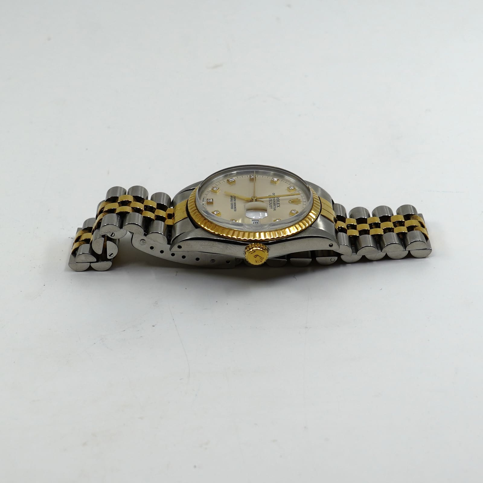 Armbandsur Rolex Guld/Stål Längd 17cm Boett 36mm, automatisk, refnr: 16013, srn: 8936779 (från 1986) - Bild 2