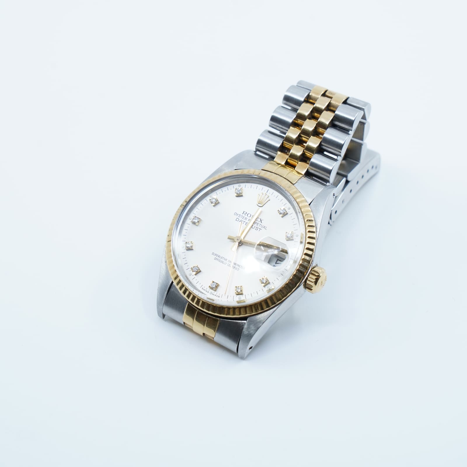 Armbandsur Rolex Guld/Stål Längd 17cm Boett 36mm, automatisk, refnr: 16013, srn: 8936779 (från 1986) - Bild 4