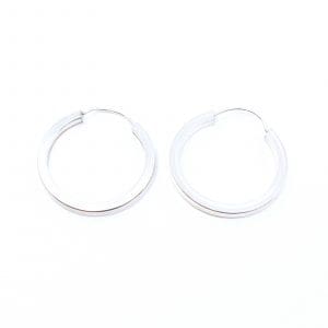 Creoler Silver S925 4,5g Höjd 28mm Diameter 2,5mm