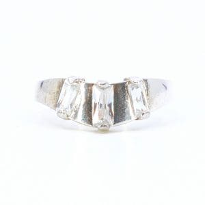 Ring Silver S925 2,9g Ø18 med stenar