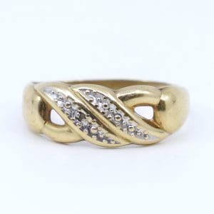 Ring Guld 18K 1,8g Ø17